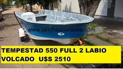 TEMPESTAD 550 DESDE U$S 1780 DOLARES