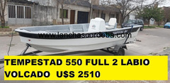 TEMPESTAD 550 DESDE U$S 1780 DOLARES