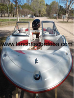 Lancha Delfín Petra 460 mod 2015 con Motor Mercury 50 hp 2T mod 2015