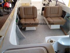 Lancha con motor y trailer modelo Guaycuru 630